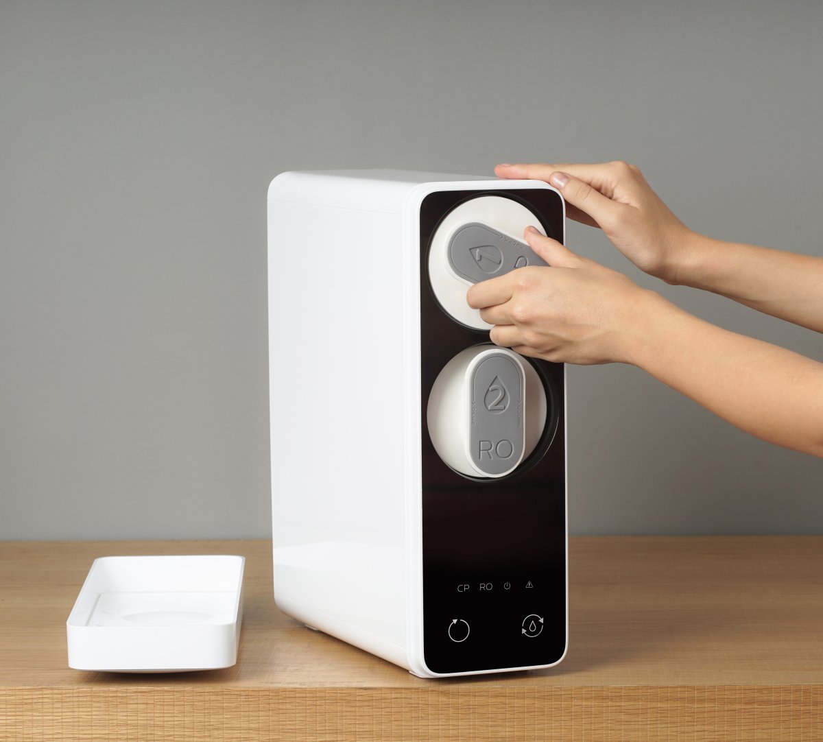 Простая и гигиеничная замена картриджей в фильтре AUT3015/10